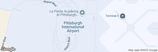 Google Maps Pittsburgh Airport (PIT), 1000 Airport Blvd, Pittsburgh, PA 15231-1001, United States of America